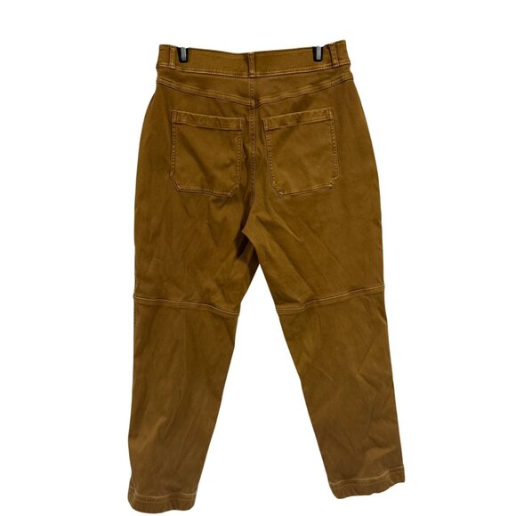 SPANX Stretch Twill Straight Leg Pants Size Large Brown‎ - Picture 3 of 9